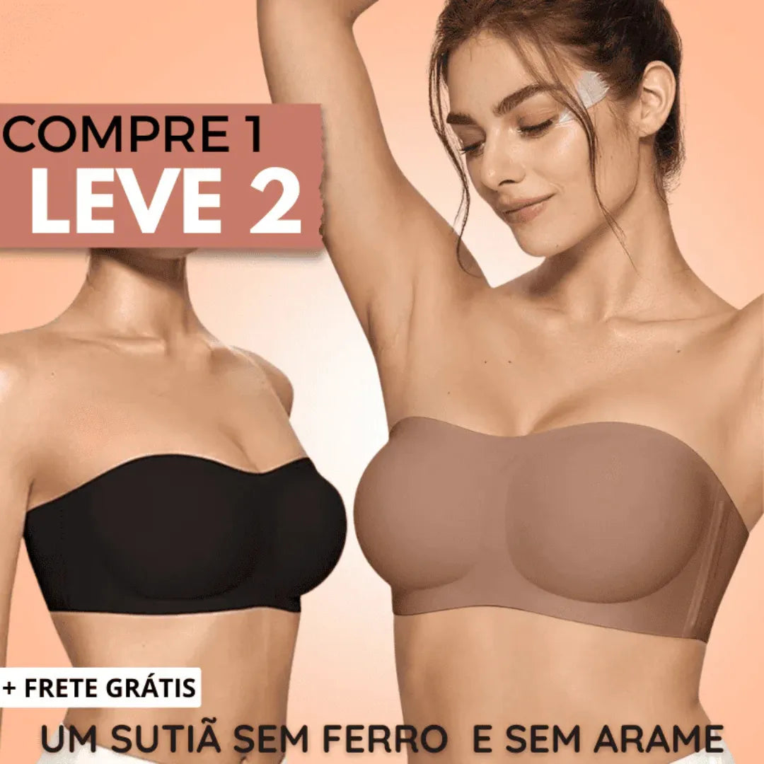 Sutiã Tomara Que Caia UltraLift com estrutura 3D e silicone antiderrapante