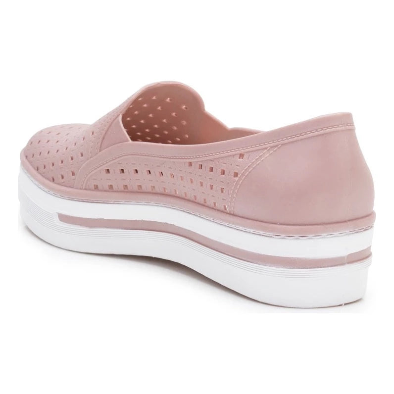 Tênis Ortopédico Feminino SoftWalk™ Slip On Calce Fácil Ultra Conforto