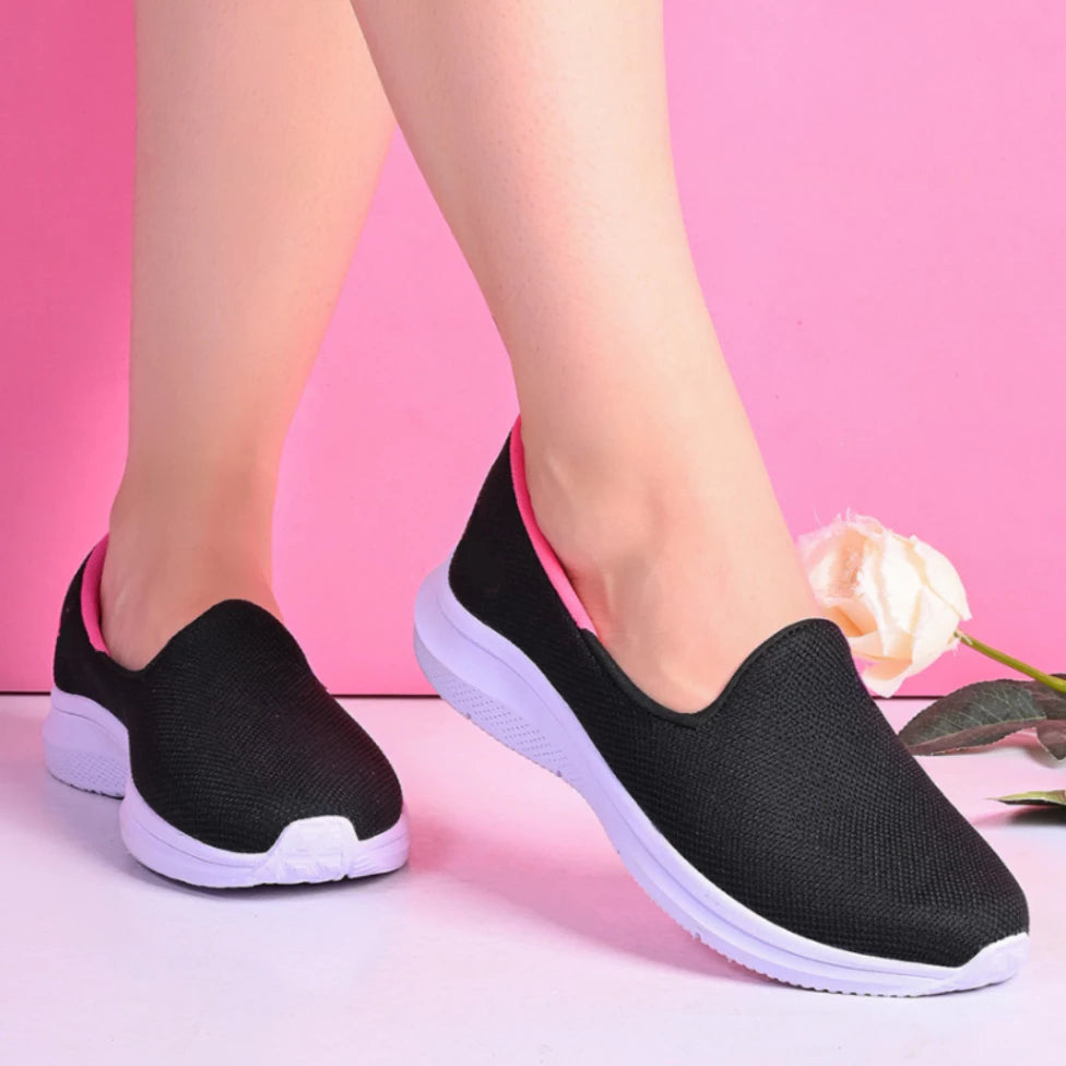 Sapatilha Ortopédica Feminina ComfortFlex™ Sem Cadarço