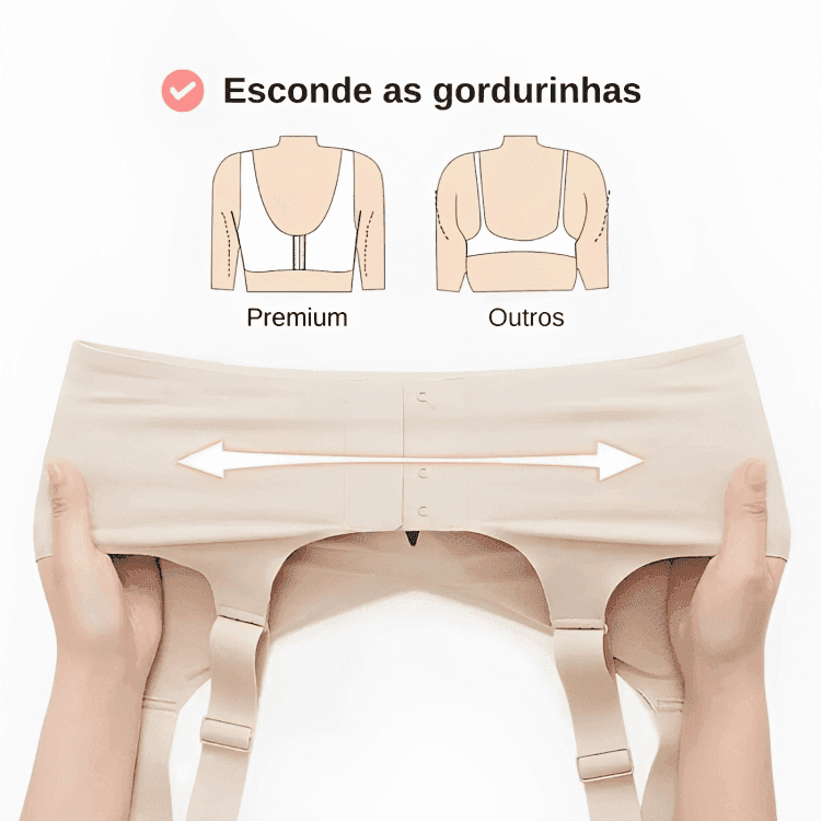Sutiã Premium Reforçado - Sustentação e conforto (Leve 2 & Pague 1)