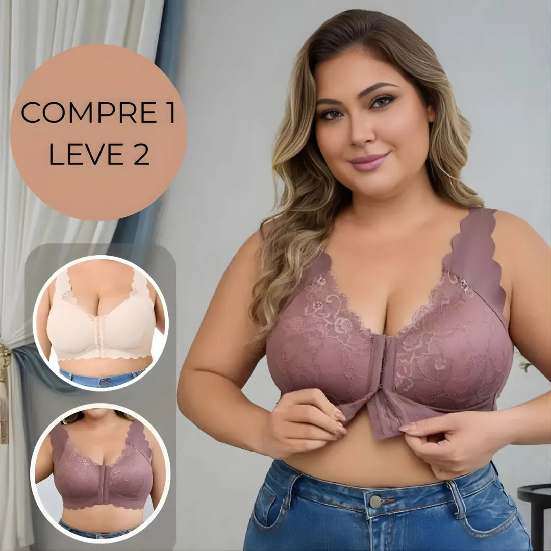 Black Friday Sutiã Sofia Sustentação - [Compre 1 leve 2 + Frete Grátis]
