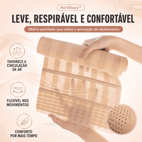 Cinta Modeladora NoriShape™ – Dupla Compressão para uma Cintura Mais Definida