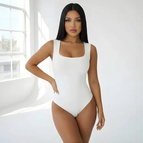 Estrutura premium do body modelador Comfort Shape com alças grossas para sustentar