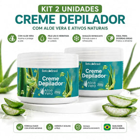 Creme Depilador Depimax™ Corpo & Rosto com Aloe Vera