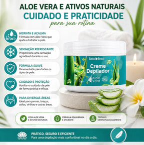 Creme Depilador Depimax™ Corpo & Rosto com Aloe Vera
