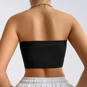 Top Sutiã LeveFit invisível sob a roupa sem marcas ou costuras