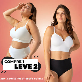 Sutiã Modelador Libelle™ - Máxima sustentação e conforto [COMPRE 1 LEVE 2]