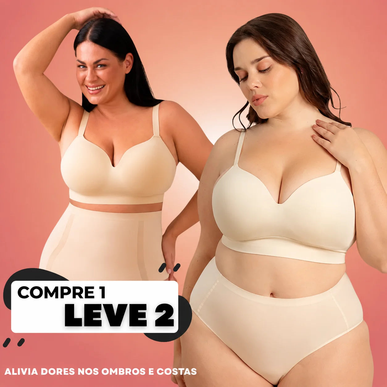 Sutiã Modelador Libelle™ - Máxima sustentação e conforto [COMPRE 1 LEVE 2]
