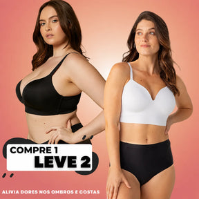 Sutiã Modelador Libelle™ - Máxima sustentação e conforto [COMPRE 1 LEVE 2]