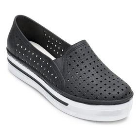 Tênis Ortopédico Feminino SoftWalk™ Slip On Calce Fácil Ultra Conforto