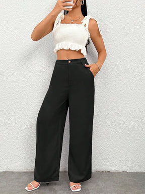 Calça Milano Wide Leg Alfaiataria Feminina | Elegância e Conforto - foto 4