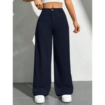 Calça Wide Leg Milano Alfaiataria Premium Feminina - imagem 6