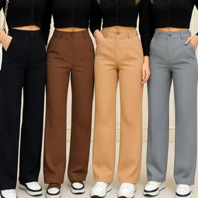 Calça Pantalona Alfaiataria Feminina com Bolsos | Firenze™ - foto 5