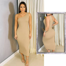 Vestido Capri™ Midi Mula Manca Elegance