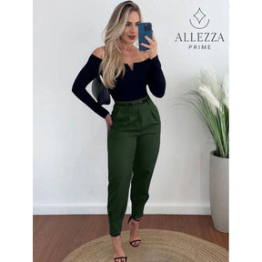 Calça Alfaiataria Feminina Cintura Alta | Use Lana - foto 10