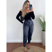 Calça Alfaiataria Feminina Cintura Alta | Use Lana - foto 3