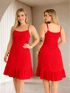 Vestido Feminino Soltinho com Alcinha Regulável | Use Lana
