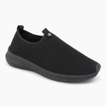 Tênis Ortopédico Feminino ComfortShine™ Calce Fácil Sem Cadarço com Strass