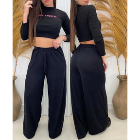 Calça Pantalona Feminina Cintura Alta em Lanzinha | Aurora™ - foto 11