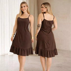Vestido Feminino Soltinho com Alcinha Regulável | Use Lana