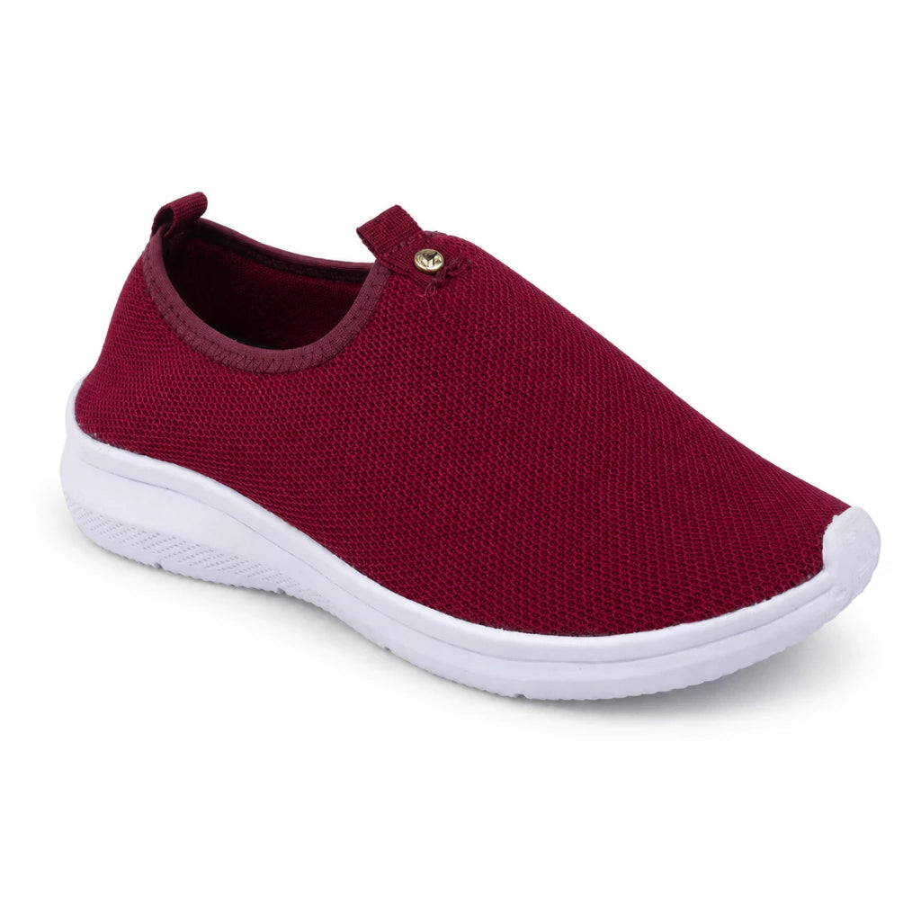 Tênis Ortopédico Feminino ComfortShine™ Calce Fácil Sem Cadarço com Strass