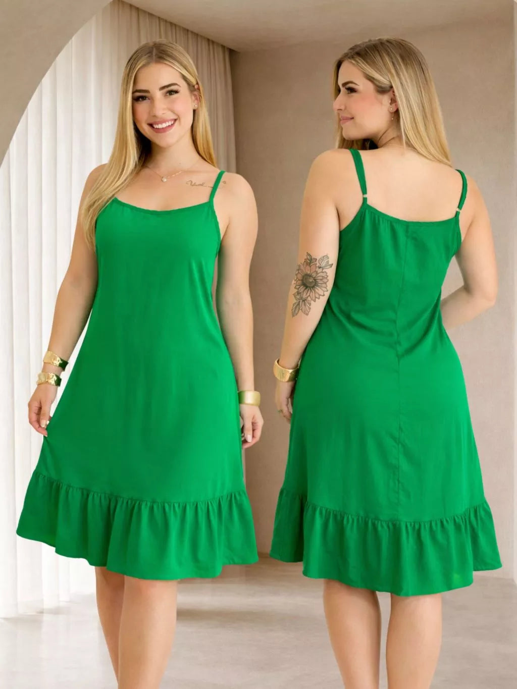 Vestido Feminino Soltinho com Alcinha Regulável | Use Lana