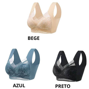 Kit 3 unidades Sutiã Helena em renda - BLACK FRIDAY