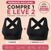 Sutiã Modelador Postural Feminino com Sustentação e Conforto [COMPRE 1 LEVE 2] - imagem 17